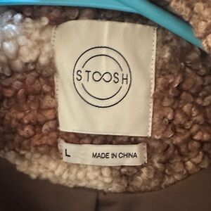 Stoosh Tan and Cream Outerwear